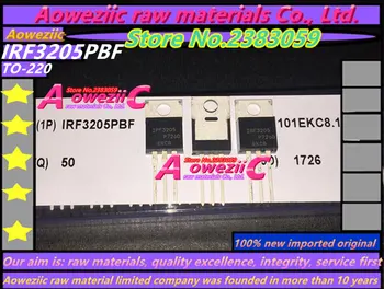 Aoweziic 2017+ 10PCS nové dovezené pôvodné IRF3205 IRF3205PBF DO 220 Invertory ako 55V 110A 200W