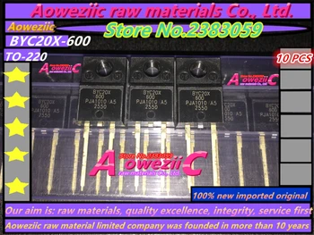 Aoweziic nové dovezené pôvodné BYC20X-600 BYC20X600 DO 220 Rýchle oživenie dióda 20A 600V