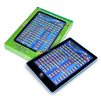 Arabský+anglický jazyk matematika vzdelávania stroj podložka hračky,jednoduché aritmetické pre dieťa raného vzdelávania dotyková obrazovka počítača tablet hračka