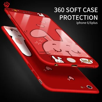 ASINA 360 Plný Kryt puzdro Pre iPhone 7 8 Prípade Silikónové Roztomilý Pôvodné Výkresy Pre iPhone 7 8 Plus Screen Protector Zadarmo