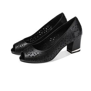 ASUMER módne típat prst plytké elegantné topánky žena námestie päty čerpadlá dámske topánky čierna béžová originálne kožené vysoké podpätky, topánky