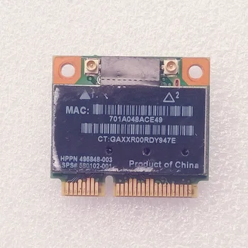 ATHEROS AR9280 AR5BHB92 802.11 A/B/G/N Half Mini PCI-E Karty Pre DM3 DV6 DV7 Série,SPS 518437-001