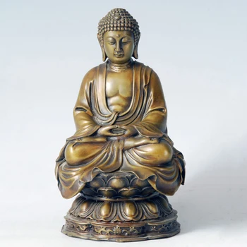ATLIE BRONZ bronz sochu budhu, sochu Amitabha Budhizmus chrámu dekorácie BD-92