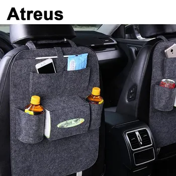 Atreus 1X Na Mercedes Benz w203 w204 Peugeot 307 206 308 Opel Astra h j Auto, Tvarovanie zadného sedadla skladovanie taška batoh Príslušenstvo