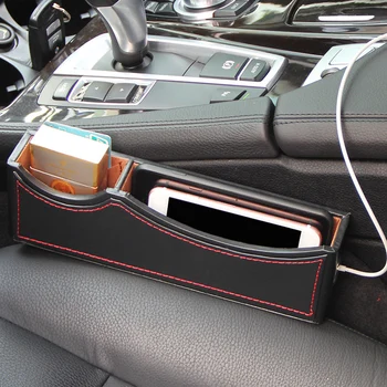 Atreus Auto-Styling Auto Seat Štrbinovou Úložný Box Pre VW Polo, Golf 4 7 5 6 Mk4 Bora, Jetta Škoda Octavia A5 A7 Vynikajúci Príslušenstvo