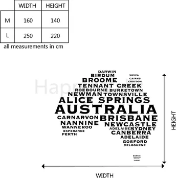 Austrálsky Mapu Stenu, Nálepky Mapu Austrálie Stenu Odtlačkový 3D Moderné Mapu Tapety Dekoračné Moderný Office Dekor M36