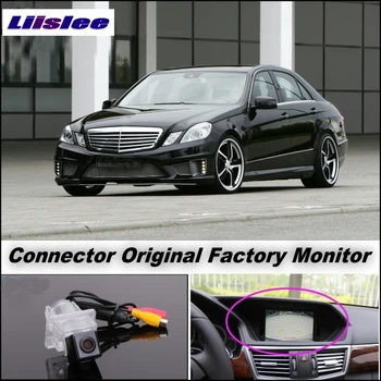 Auto Fotoaparát Pripojte Pôvodné Obrazovka / Monitor Pre Mercedes Benz E Trieda MB W212 LiisLee Zozadu Späť Do Kamery