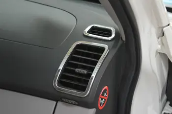 Auto interiérové doplnky, auto vnútorné air vent výbava pre mitsubishi Pajero sport,ABS chrome,doprava zdarma