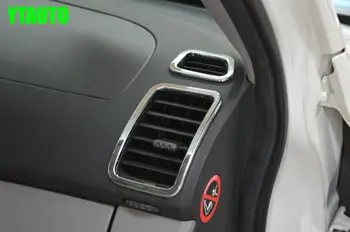 Auto interiérové doplnky, auto vnútorné air vent výbava pre mitsubishi Pajero sport,ABS chrome,doprava zdarma