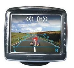 Auto monitor 3,5 palcový TFT rozlíšenie LCD vozidla digitálne farebné auto monitor malým displejom pre cúvanie parkovanie záložný fotoaparát