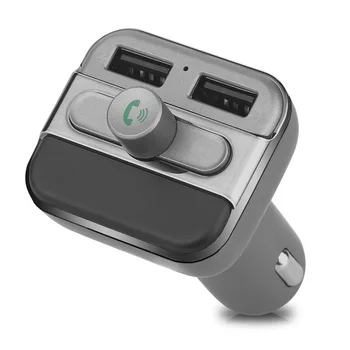 Auto MP3 Audio Prehrávač, Bluetooth, FM Transmitter, Bezdrôtový FM Modulátor do Auta HandsFree LCD Displej USB Nabíjačka pre iPhone Samsung