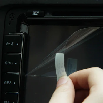 Auto Nálepku 8 Palcové GPS Navigácie Ocele Ochranný Film Na HYUNDAI Elantra 2016-2017 Ovládanie LCD Displej Auto Styling