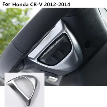 Auto orgán tvarovania účesu kryt ABS Chrome volantu, vnútorné Interiérové cestovná rýchlosť Výbava rám Pre Honda CRV CR-V 2012 2013