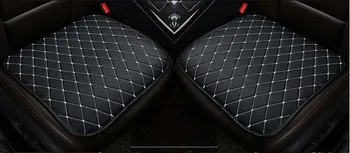 Auto predné/zadné Sedadlo Zahŕňa Univerzálne Uchytenie SUV sedany Stoličky Pad Vankúš mat protišmykové PU kožené kontrola návrhu Wh