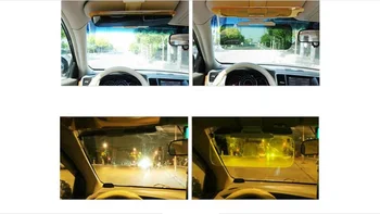 Auto slnečnej Clone Auta, Anti-Glare Oslňujúci Okuliarov Deň Nočné Videnie Jazdy Zrkadlo UV Násobne sklopenie Interiérové Doplnky