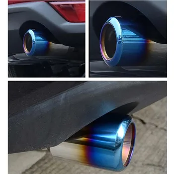 Auto Styling kryt šál exteriéru konci potrubia venovať nerezová oceľ výfukové tip chvost 2 ks Pre Ford Kuga, 2013 2016