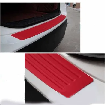 Auto styling Kufri stráže doska nálepky Zadný nárazník gumové ochrany zadných dverí výbava bar za prah dekor auto-styling