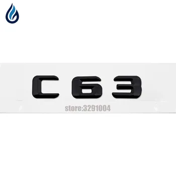 Auto Styling Pre Mercedes Benz AMG C Triedy C55 C63 C180 batožinového priestoru Zadný Znak, Odznak Chrome Písmená Nálepka Pre W201 W202 W203 W204