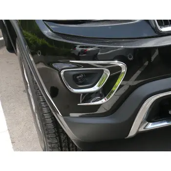 Auto Styling Predné Hmlové Svetlo Lampy Obočie Kryt Výbava Chrome ABS Nárazníka Chránič Dekor Výliskov Pre Jeep Grand Cherokee-2016