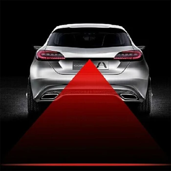 Auto-Styling protizrážkové Auto Laser Chvost Hmlové Svetlá, Automatické Parkovanie Lampa Upozornenie Auto Styling Svetlá na Ford Focus 2 pre BMW E46