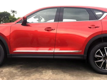 Auto-styling Príslušenstvo pre Mazda CX-5 CX5 2017 2018 abs Chrome Strane tela, tvarovanie Krytu Výbava 4pcs