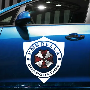 Auto -Styling Umbrella Corporation Shield mark Auto Nálepky A Otlačkom Na VW skoda Kia, Smart Fortwo Golf Polo Peugeot 307 Opel