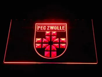 B1012 PEC Zwolle Eredivisie Futbal LED Neon Prihlásiť