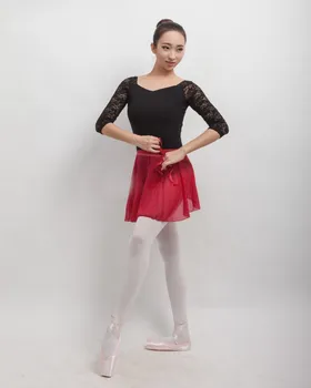 Balet Obleky Pre Ženy Čistej Bavlny Black Balet Dancewear Dospelých, Tanečná Prax, Šaty, Obleky Gymnastika