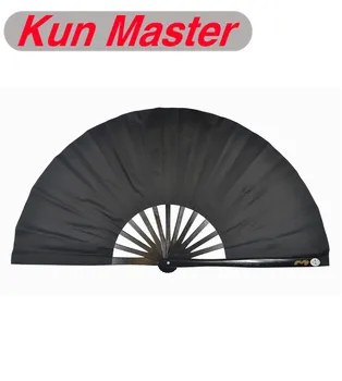 Bambusové Kung-Fu Boj Ventilátor, Bojových Umení, Tanca/Prax Výkon Ventilátora, Č vzor(pure black)