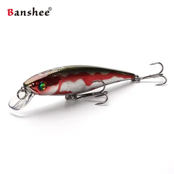 Banshee 90 mm 10g Chladný Stick Plávajúce Rybárske Lure MNNW35 Hrkálka Zvuk Wobbler Pevného Návnada Pre Basy Jerkbaits Minnows