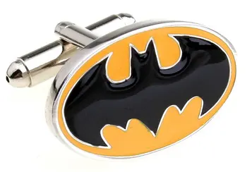Batman manžetové gombíky super hrdina design factory dodanie anti-oxidačné medi zadarmo shipping885766b