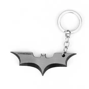 Batman prívesok Superman Keychain Kovové Tlačidlo Krúžky pre Dar Chaveiro prívesok na Šperky, Módne Doplnky pre Súčasné -50