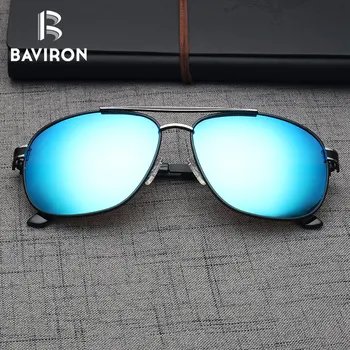 BAVIRON Street Style slnečné Okuliare Pre Človeka Móde Polarizované Klasické Jazdy Slnečné Okuliare 2018 Nový Príchod Oblečenie Pohode Sunnies