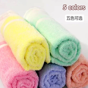 Bavlnená osuška obyčajný farieb, 5 farby, dobrá kvalita, dobré žinka Vyrobené v Šanghaji, 34*81 cm
