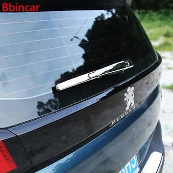 Bbincar ABS Chrome Zadné Okno, Stierač čelného skla Kryt Výbava Vozidla Vonkajšie Príslušenstvo 3ks Pre Peugeot 3008 GT 2017 2018