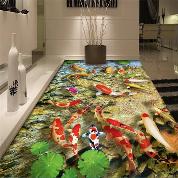Beibehang 3D podlahy tapety morskom svete žraloka 3D stereo vonkajšie maľby podlahy, vinylové podlahy nepremokavé samolepiace tapety