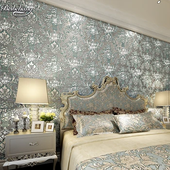 Beibehang netkaných tapiet Európskom štýle Damasku tapety luxusné troch-dimenzionální hrnú tapety obývacia izba, spálňa