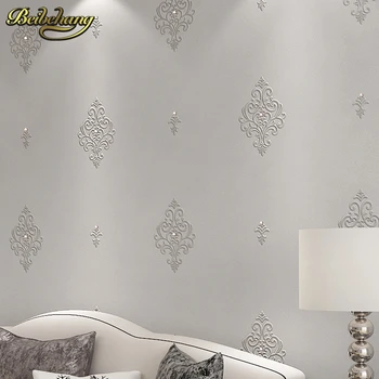 Beibehang výšivky diamond abstraktných de parede stereoskopické 3d tapety na steny 3 d stenu papiere domova papier peint tapety
