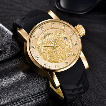Benyar hodinky mužov vojenské Športové Quartz hodinky, luxusné značky módnych bežné auto dátum týždeň 3ATM nepremokavé mužské hodinky