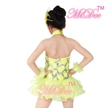 Bez rukávov Balet Tutu Dievča Dance Trikot Nosenie Havajské Dievča Kostým Pre Spoločenský Tanec Kostýmy