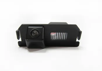Bezdrôtová Farebná CCD Čip Auto Čip, Spätné Kamery pre HYUNDAI I30 GENESIS COUPE Tiburon KIA SOUL+4.3 Palcový spätnom Zrkadle Monitor