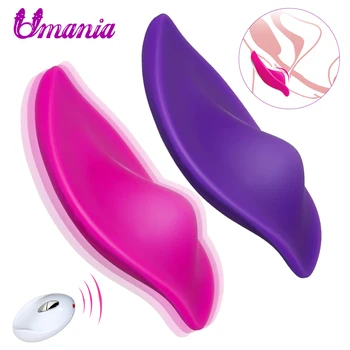 Bezdrôtové diaľkové ovládanie vibračné nohavičky, klitorálny vibrátor sexuálne hračky pre ženy, dospelých, mini hračky