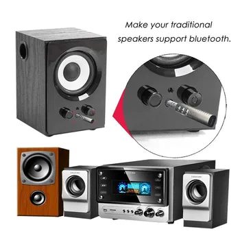 Bezdrôtový Bluetooth Prijímač 3,5 mm Jack Bluetooth Audio Music adaptér s Mic pre Slúchadlá Reproduktor pre Dopravu Zdarma