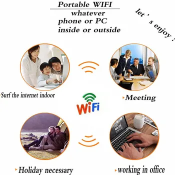Bezdrôtový Modem 4G Wifi Router Prenosné Mifi FDD-LTE GSM Global Odomknúť Dongle 5200 MAh Power Bank Dve SIM Kartu Port RJ45
