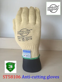 BEZPEČNOSŤ-INXS ST58106 Flameproof anti - rezanie rukavice Praktické typ mechanik Priedušné rukavice flexibilné pracovné rukavice