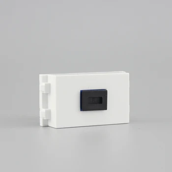Biela Farba SC Slot Optického Vlákna Zásuvky 23x36mm vhodné Na Stene Panel Zásuvky