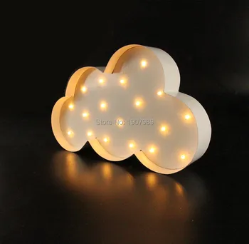 Biely Oblak, LED Stan Prihláste sa rozsvieti Vintage kovové nočné svetlo nástenné svietidlá Vnútorné Deration