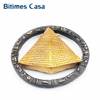 Bitimes Magnety Na Chladničku Egypte Pyramídy Magnetické Chladnička Nálepky Cestovné Suvenírov Živice Aimant Domáce Dekorácie Imanes Nálepky