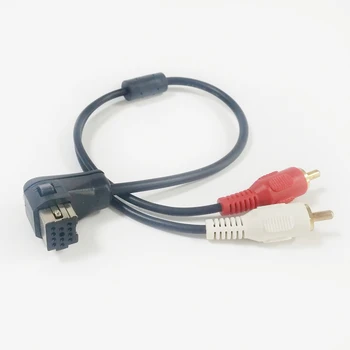 Biurlink Auto Stereo Audio RCA Vstup kábel Kábel Adaptéra pre Pioneer IP-Bus Port