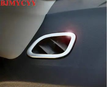 BJMYCYY Chrome Hornej Klimatizácia Ventilačné Kryt Výbava Matt Chrómovaný Doplnky, Auto Diely Na Suzuki Vitara Escudo 2016